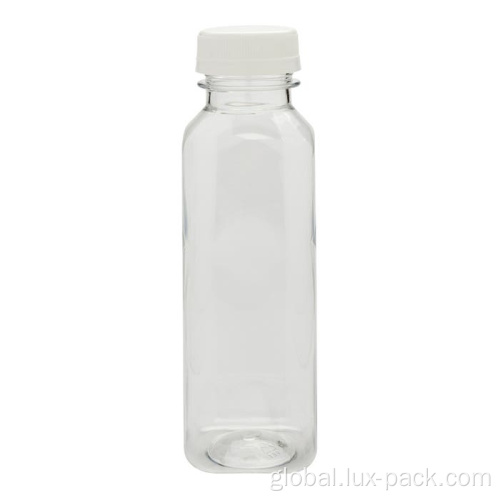 Transparent Pet Plastic Beverage Bottle Transparent PET Plastic Beverage Bottle with Cap Factory